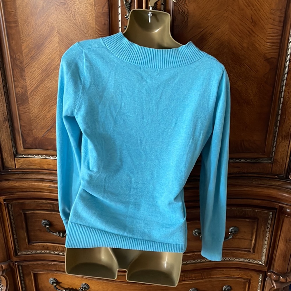 Turquoise, blue, sweater GAP - Picture 2 of 3